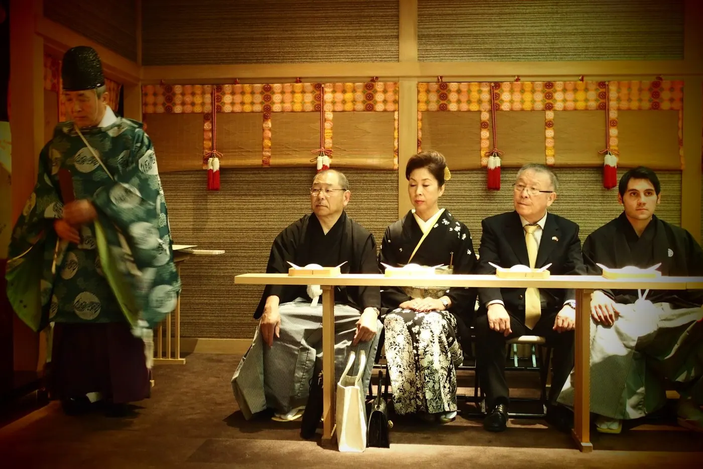 Traditionelle Zeremonie in Japan