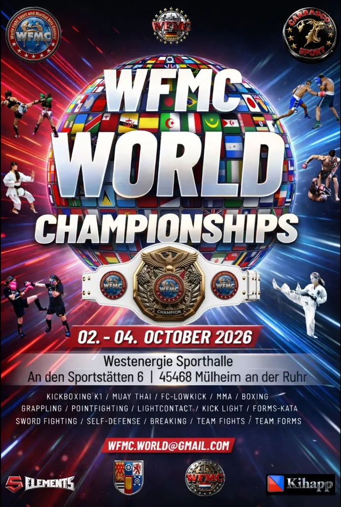 WFMC-Weltmeister im Sword Fighting